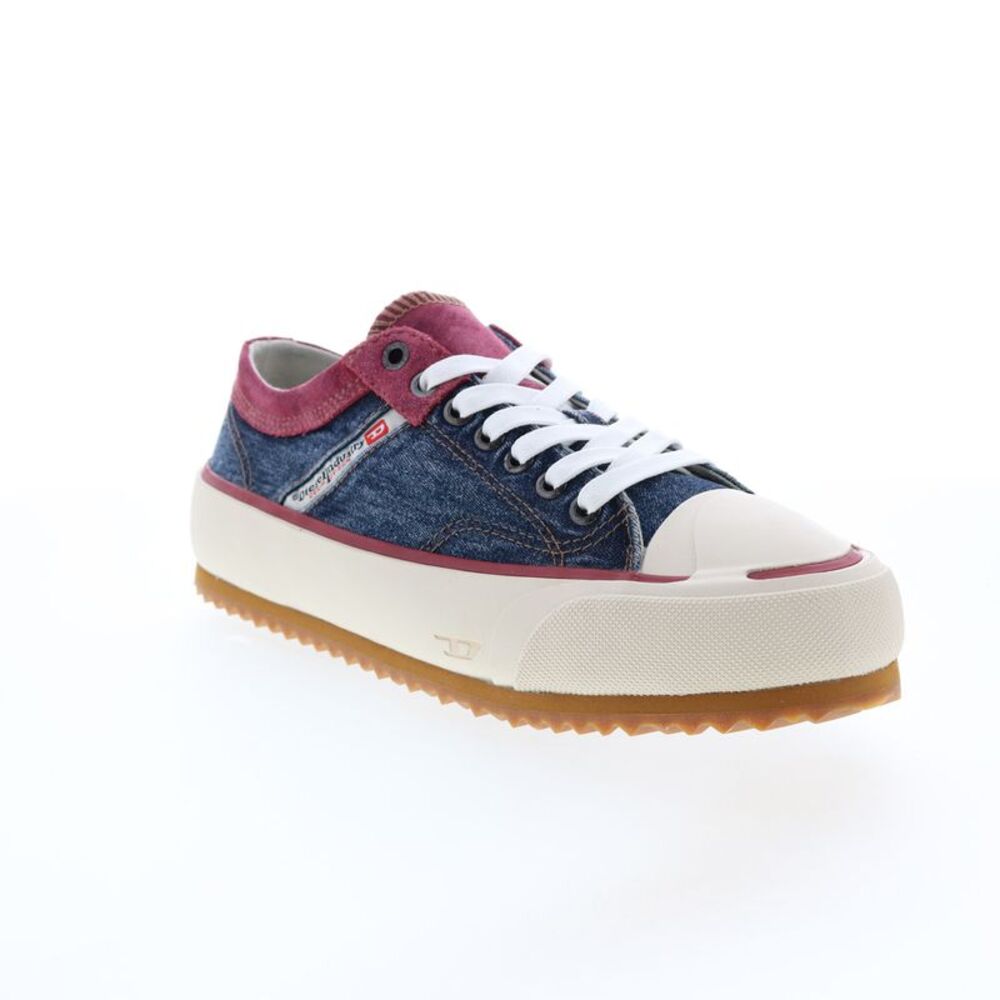 Diesel Mens S-Principia Low Blue Shoes (NWT) - Picture 2 of 7